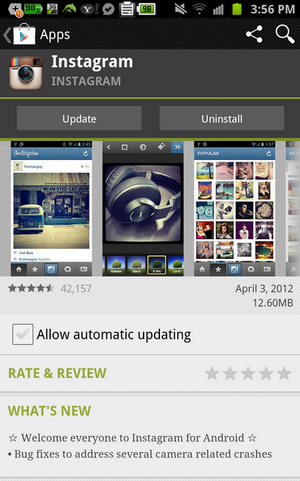 instagram android app download